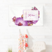 Trouwpaar Monogram Banner (Insitu)