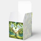 Trouwpaar Monogram Favoriet Box Bedankdoosjes (Geopend)