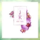 Trouwpaar Monogram Vloer Decal & Sticker (Vel 3)