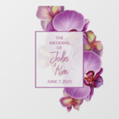 Trouwpaar Monogram Vloer Decal & Sticker (Vel)