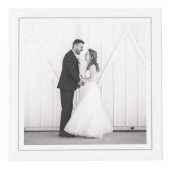 Trouwpaar NAAM FOTO'S Tijdloze herinnering Kubus (Rechts)