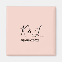 Trouwpaar naam letter datum rood pastel achtergron