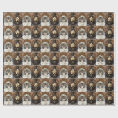 Trouwpapier, bruidspaar cadeaupapier (Vlak)