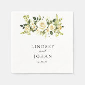 trouwpapier servet (Voorkant)