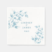 trouwpapier servet (Voorkant)