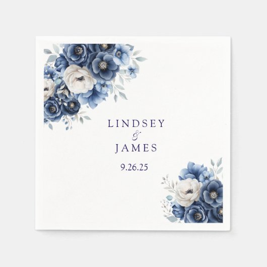 trouwpapier servet (Voorkant)