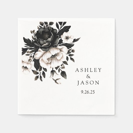 trouwpapier servet (Voorkant)