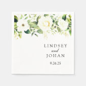 trouwpapier servet (Voorkant)