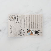 Trouwpaspoort Uitnodiging voor Ibiza Spanje (Binnen)