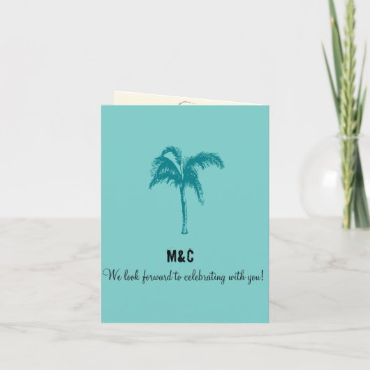 Trouwpaspoort uitnodiging voor Mexico (Achterkant)