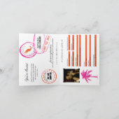 Trouwpaspoort Uitnodiging voor Mexico (Binnen)