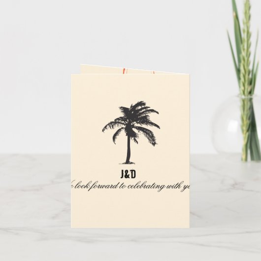 Trouwpaspoort Uitnodiging voor Mexico (Achterkant)