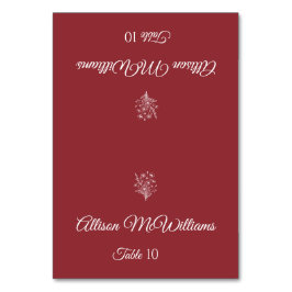 Trouwplaats kaart-Vegetarisch-Wildflower Elegance Kaart