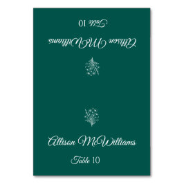 Trouwplaats kaart-Vegetarisch-Wildflower Elegance Kaart