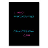 Trouwplaats kaarten-Blauw en Roze- Kaart (Voorkant)