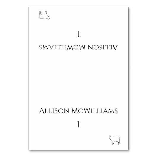 Trouwplaats kaarten-vlees Icon-zwart en wit Kaart (Voorkant)