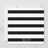 Trouwplaats Setting Place Card Bedankbericht Kaart (Achterkant)