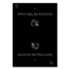 Trouwplaatskaarten-Bloemen-Vegetarisch Icoon Kaart