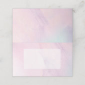 Trouwplaatskaarten | Dubbele plaatskaarten | Blanc Plaatskaartje (Buitenkant ongevouwen)