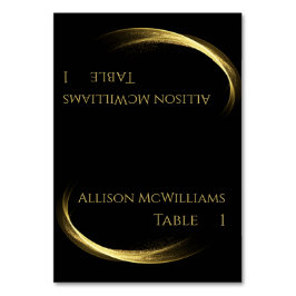 Trouwplaatskaarten—Golden Elegance- Kaart