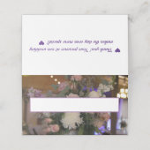 Trouwplaatskaarten Plaatskaartje (Buitenkant ongevouwen)