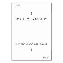 Trouwplaatskaarten-Varkensicoon-Modern Roze Hart Kaart