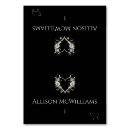 Trouwplaatskaarten-Vlees Icon-Bloemen Kaart