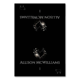 Trouwplaatskaarten-Vlees Icon-Bloemen Kaart