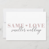 Trouwplannen Huwelijksaankondiging Verkleining Save The Date (Voorkant)