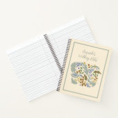 Trouwplannen notitieboekje herfstthema notitieboek (Binnen)