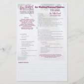 Trouwplanner 2jr Tijdschema Gepersonaliseerde Prin (Voorkant)
