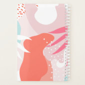 Trouwplanner Foto | Modern Abstract Patroon Planner (Achterkant)