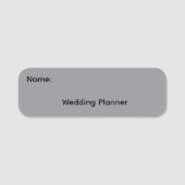 Trouwplanner Magnetische Naamkaart Naamplaatje (Voorkant)