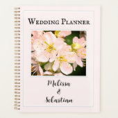Trouwplanner met Appelbloesem Bloemen Planner (Voorkant)