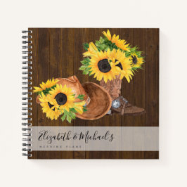 Trouwplanner met budget persoonlijk trendy modern notitieboek