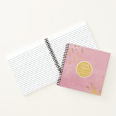 Trouwplanner met budget persoonlijk trendy modern notitieboek (Binnen)