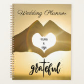 TROUWPLANNER MET DANKBAAR HART PLANNER (Voorkant)