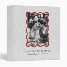 Trouwplanner met Vintage Linnen en Aangepaste Kopp
