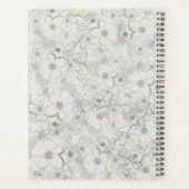 Trouwplanner met wilde bloemen planner (Achterkant)