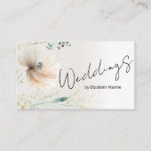 Trouwplanner Modern Boho Visitekaartje (Voorkant)