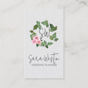 Trouwplanner Monogram Visitekaartje