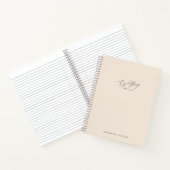 Trouwplanner Notitieboek Roze (Binnen)