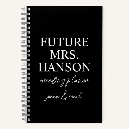 Trouwplanner | Persoonlijke trouwplanner boek (Voorkant)