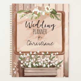 Trouwplanner voor rustieke schuur | Foto & Naam De Planner