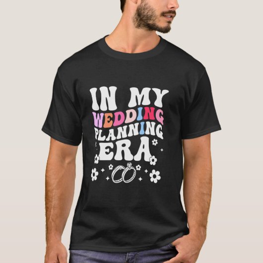 Trouwplannings Tijdperk Koppel Planner Coördinator T-shirt (Voorkant)