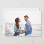 Trouwplanningsaankondiging voor zeilers aankondiging (Achterkant)