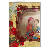 Trouwpop Portret Grafische kunst Print (Voorkant)