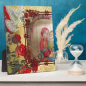 Trouwpop Portret Grafische kunst Print Fotoplaat (Zijkant)