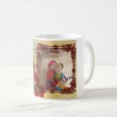 Trouwpop Portret Grafische kunst Print Koffiemok (Voorkant rechts)