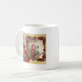 Trouwpop Portret Grafische kunst Print Koffiemok (Voorkant links)